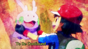 Goomy decides to follow Ash to become stronger