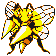 0015Beedrill Yl.png (3 KB) Beedrill's Pokémon Yellow Version: Special Pikachu Edition sprite