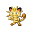 Meowth's Pokémon Ruby Version and Pokémon Sapphire Version sprite