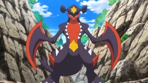 Professor Sycamore's Mega Garchomp.