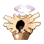 Shedinja's Shiny back sprite