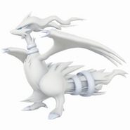 Reshiram's 3D Model seen in PokéPark 2: Wonder's Beyond