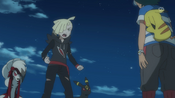 Gladion scolds Ash for not keeping the end of his promise