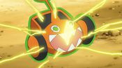 Mow Rotom eats electricity away