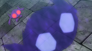 Mean Look being used by Nanu's Sableye.