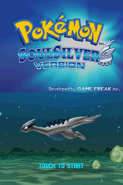 SoulSilver Version title screen
