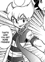 Barry, known as Jun, in Diamond and Pearl Adventures! (manga)