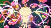 Meowth uses "Fury Swipes of Love"