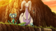 Goodra, Florges and Floette in XY140