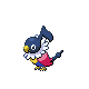 Chatot's Diamond and Pearl shiny sprite