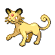 Persian's HeartGold and SoulSilver sprite