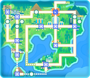 Gen 1 Kanto Map Kanto | Pokémon Wiki | Fandom