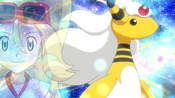 Mega Ampharos in the anime