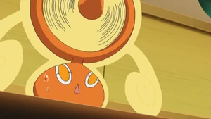 Fan Rotom in the anime.