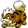 Growlithe's Pokémon Silver Version Shiny sprite