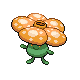 Vileplume's HeartGold and SoulSilver shiny sprite ♀