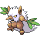 Shiftry's Pokémon Diamond Version and Pokémon Pearl Version sprite ♂