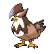Staraptor's Pokémon Platinum Version Shiny sprite