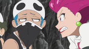 Team Skull thinks Team Rocket is lame