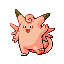 Clefable's Pokémon Ruby Version and Pokémon Sapphire Version sprite