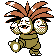 Exeggutor's Pokémon Crystal Version Shiny sprite