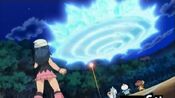 Piplup's Whirlpool is combined with Pachirisu's Discharge