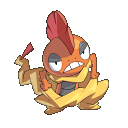 Scrafty PokemonConquestSprite