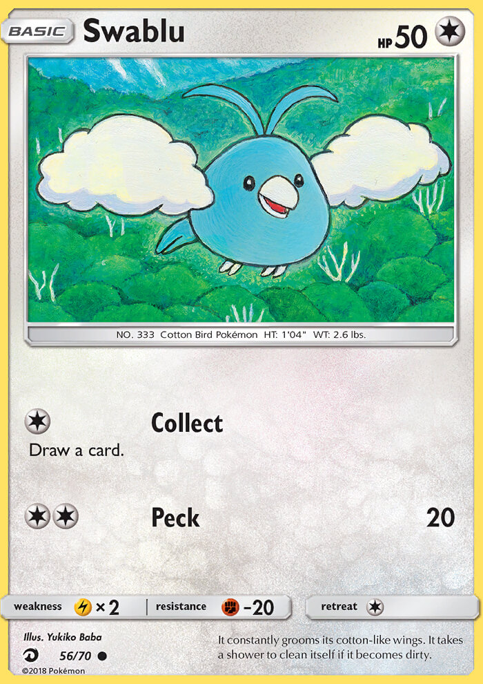 Swablu Dragon Majesty 56 Pokemon Wiki Fandom