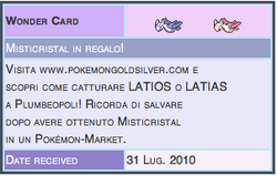 Pokemon Enigma Stone Latias Latios Event Distribution for