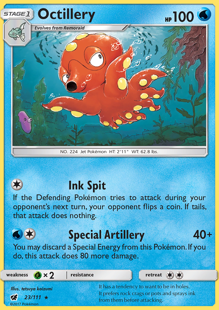 Octillery Crimson Invasion Pokemon Wiki Fandom Octillery Crimson Invasion Pokemon Wiki Fandom