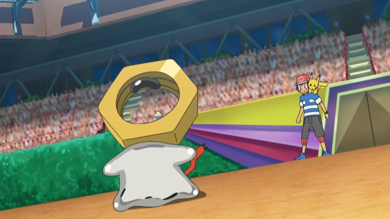 Ash's Meltan will evolve into Melmetal during the Alola Pokemon