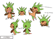 Chespin concept art