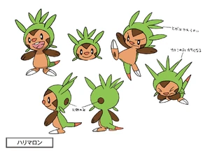 Chespin concept art