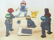 Ash stops the harassment