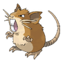 #020 Raticate Normaal