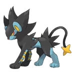 Luxray was seen at his trainer's side when Jeffrey entered the Sinnoh League.