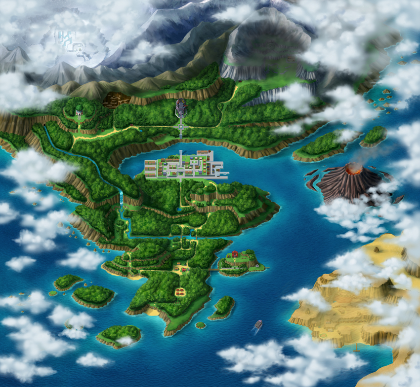 amnesia pokemon moon locations