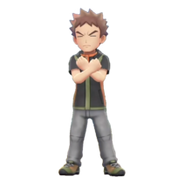 Brock's sprite in Let's Go Pikachu & Let's Go Eevee