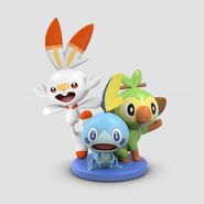 Pokemon Starter Statue