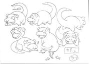 Slowpoke concept art