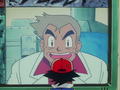 Professor Oak contacts Ash