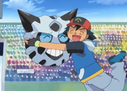 Ash and Glalie