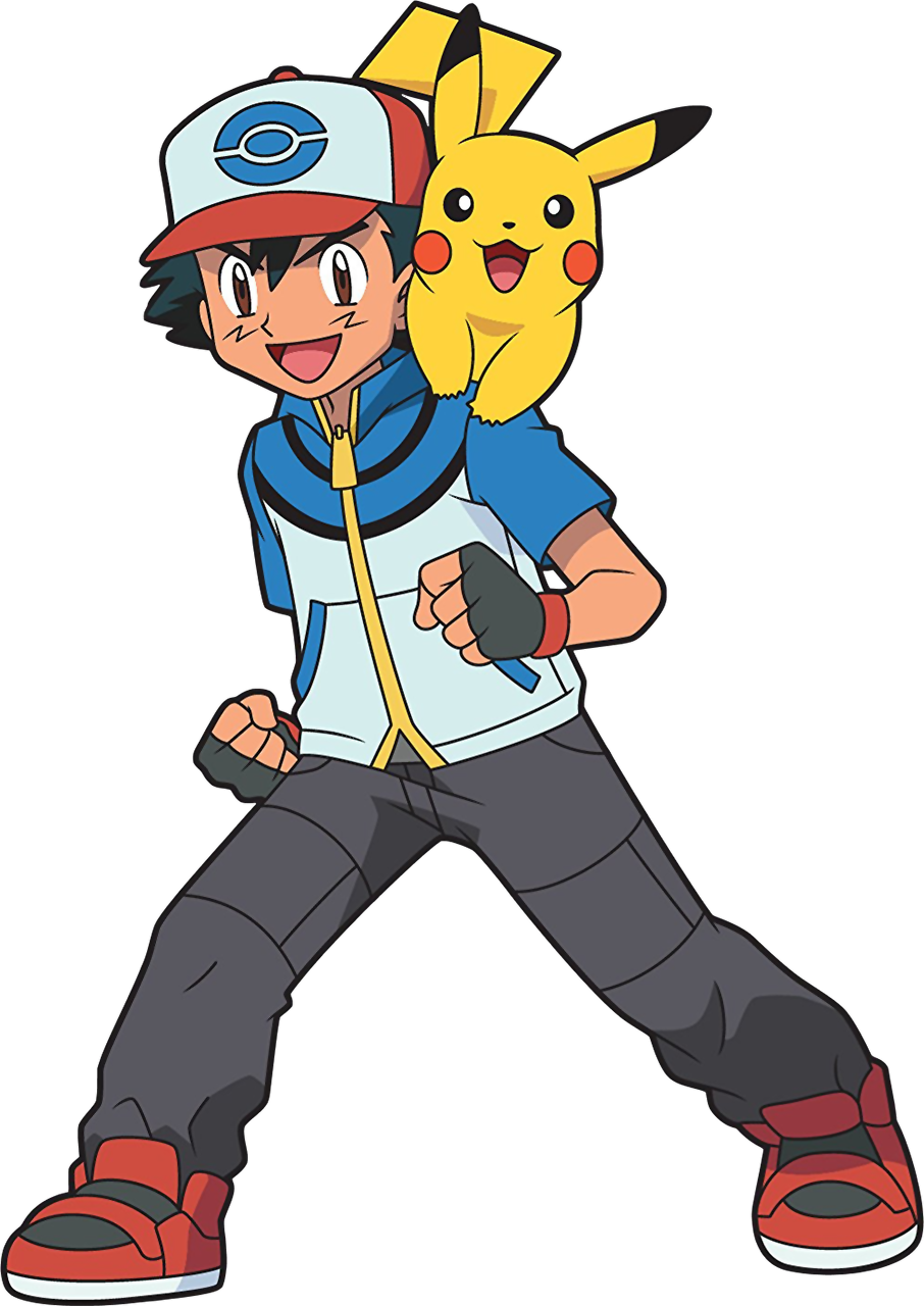 A Equipe de Ash em Unova