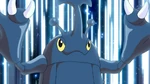 Heracross is the fourth of Barry's Pokémon that was shown in the anime. Shown on Iron Island, Barry used Heracross to help defend against his Empoleon when Empoleon fell to the mysterious control of Team Galactic over all Steel Pokémon. Heracross is a very powerful Pokémon with good physical strength and is a powerhouse in Barry's team.