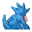 Golduck's back shiny sprite