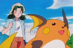 Katrina had a Raichu, who battled Ash's Pikachu, before it was captured by Team Rocket, though Raichu electrocuted them.