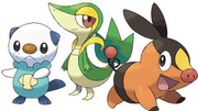 Unova Starters