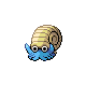 Omanyte's Diamond and Pearl sprite