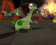 Dragon Breath depicted in Pokémon Colosseum
