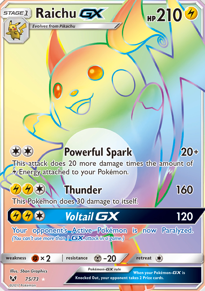 Raichu GX (Shining Legends) | Pokémon Wiki | Fandom